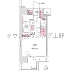 ディームス木場の物件間取画像